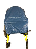 Out of Order Cover used to cover wheelchair and medical devices